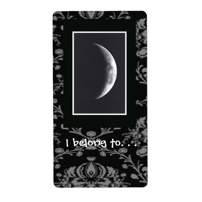 Etiqueta Rótulo de Marcador Eclipse (Frente)