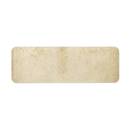 Etiqueta Rótulo de papel antiquado do vazio