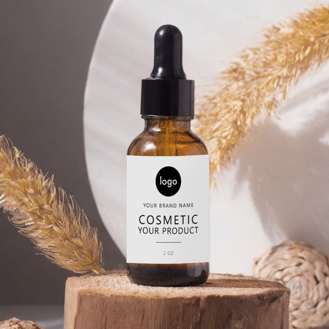 Etiqueta Rótulo de produto de beleza minimalista moderna (Criador carregado)