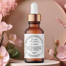 Etiqueta Rótulo do Frasco do Frasco do Esttilo de Vintagem