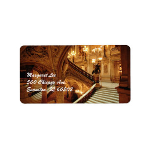 Etiqueta Rótulo do museu de Paris