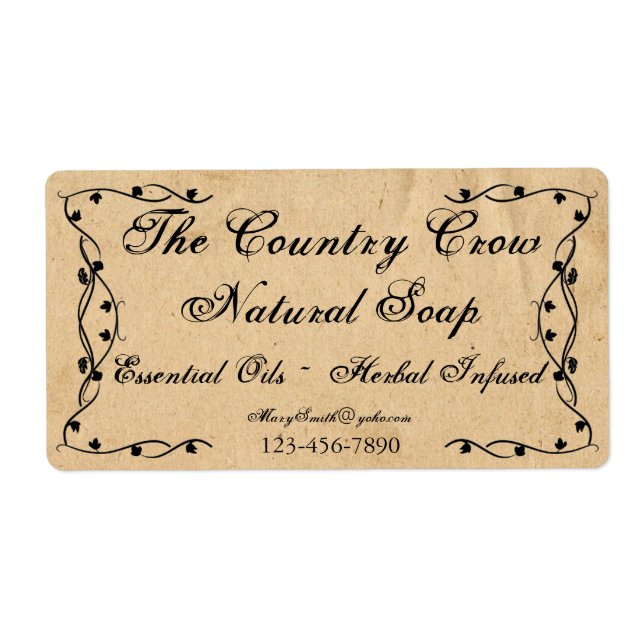 Etiqueta Rótulo do Produto Primitivo Vinheiro (Frente)