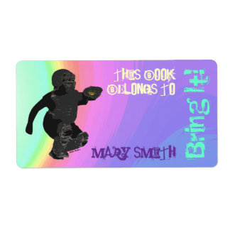 Etiqueta Rótulo do Softball Fastpitch