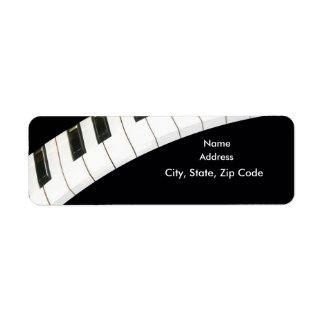 Etiqueta Rótulo do teclado Piano