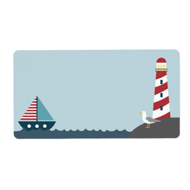 Etiqueta Rótulo do vazio náutico (Frente)