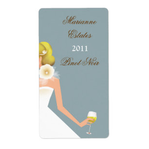 Etiqueta rótulo do vinho