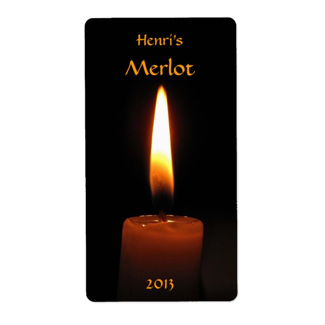 Etiqueta Rótulo do Vinho da Vinha (Frente)