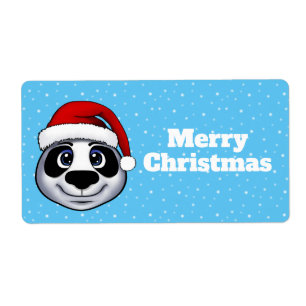 Etiqueta Rótulo Panda