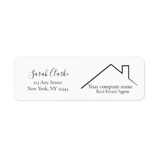 Etiqueta Rótulo Superior do Telhado