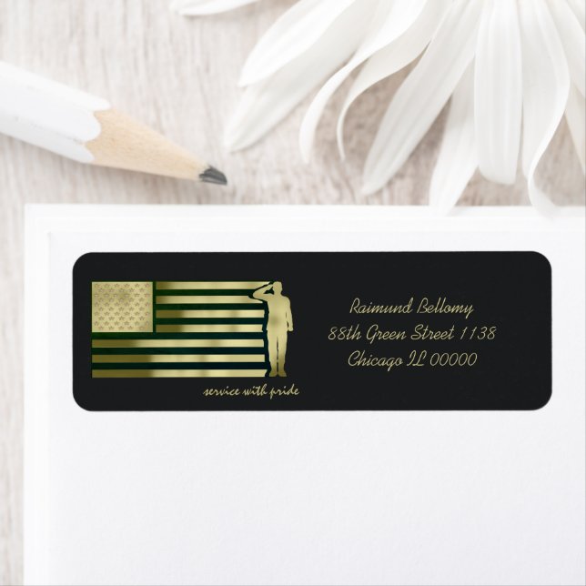 Etiqueta Rótulo Veterano (Insitu)