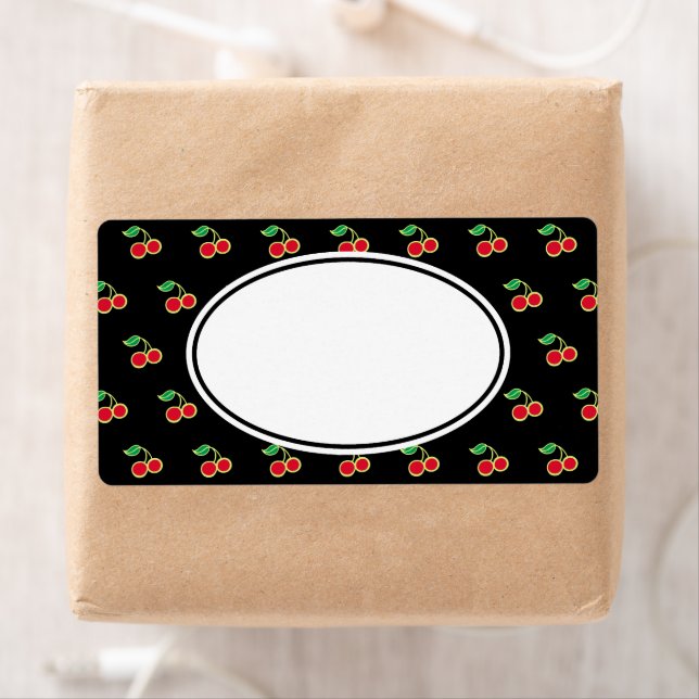 Etiqueta Rótulos Cereja Preta (Insitu)