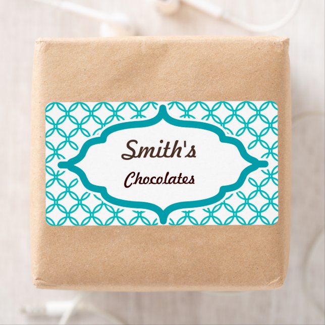 Etiqueta Rótulos de Círculos de Lace Personalizados (Insitu)