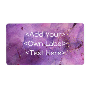Etiqueta Rótulos de Correio Personalizado de Mist Roxo 4