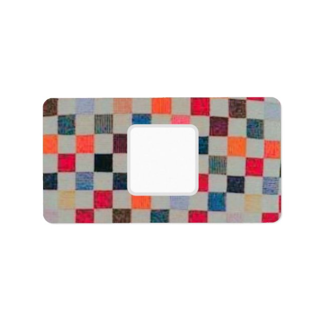 Etiqueta Rótulos de endereço ART&DESIGN STYLE (Frente)