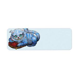 ETIQUETA RÓTULOS DE ENDEREÇO DE MISTURA DE CAT SMILE