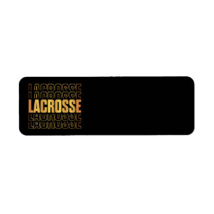 Etiqueta Rótulos de Endereço de Texto Lacrosse