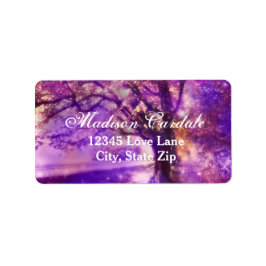 Etiqueta Rótulos de Endereço para Casamento de Árvore de Ca