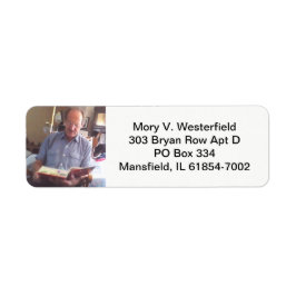 Etiqueta Rótulos de endereços de devolução Mory V. Westerfi