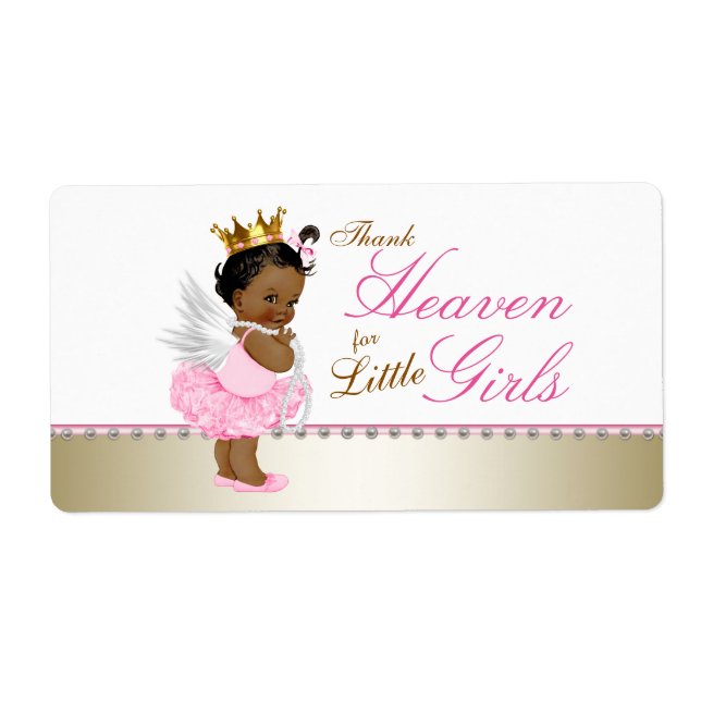 Etiqueta Rótulos de Garrafas de Água Gratidão aos Céus pela (Frente)