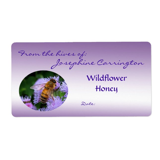 Etiqueta Rótulos de mel (Frente)