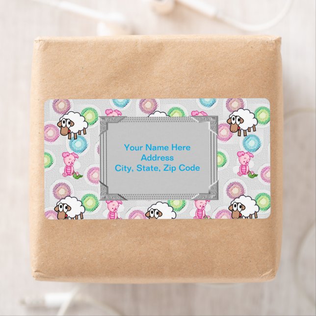 Etiqueta Rótulos de Monograma de Ovinos e Suínos (Insitu)