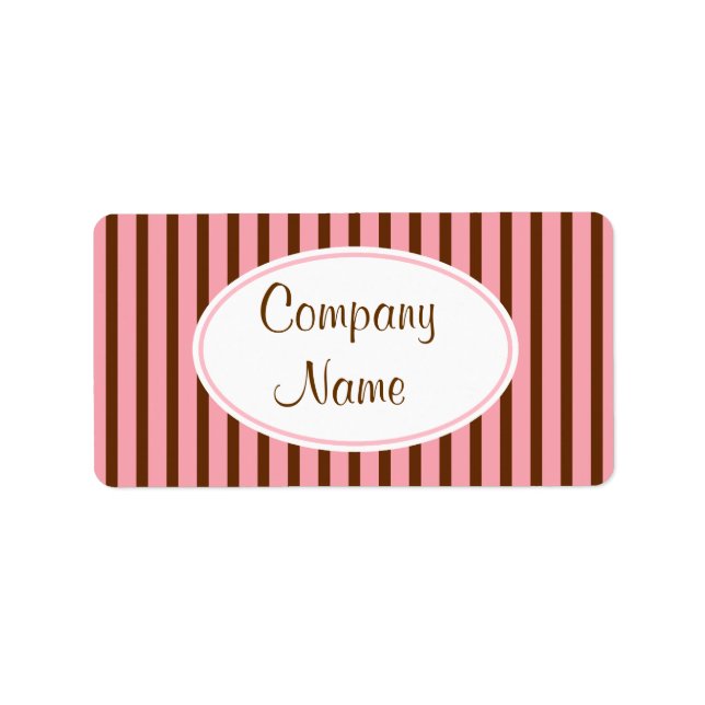 Etiqueta Rótulos de negócios (Frente)