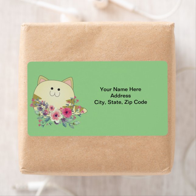 Etiqueta Rótulos Florais Cat (Insitu)