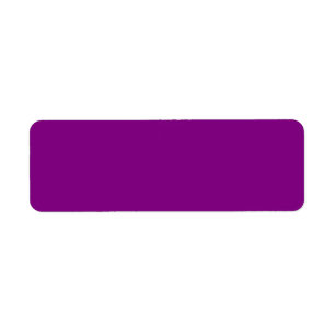 Etiqueta Roxo