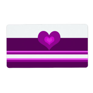 Etiqueta Roxo Vibrante