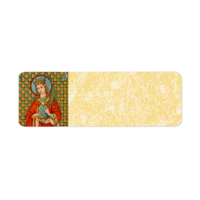 Etiqueta Rua. Bárbara (JP 01) Pergaminho (Frente)