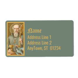 Etiqueta Rua. Bento da Nursia (JM 07)