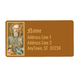 Etiqueta Rua. Bento da Nursia (JM 07)