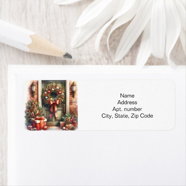 Etiqueta Rua da Porta de Natal (Insitu)