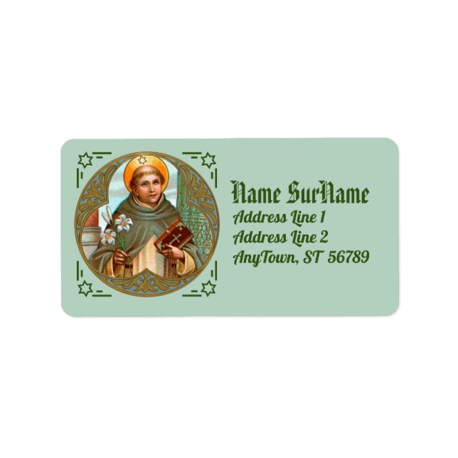 Etiqueta Rua: Dominic de Guzman (BK 07) (Frente)