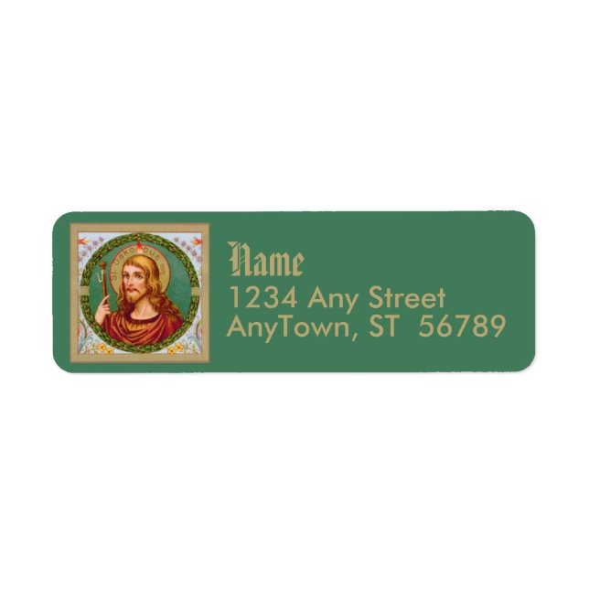 Etiqueta Rua. James o Grande (JMAS 04) (Frente)