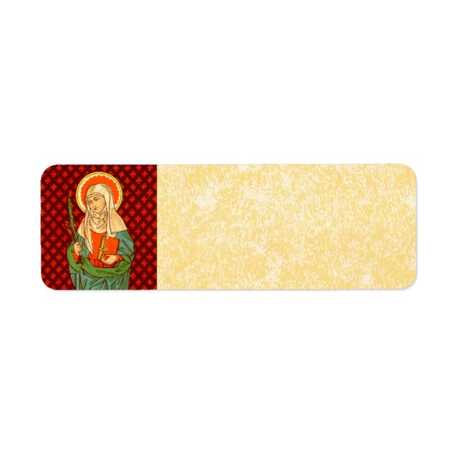 Etiqueta Rua. Pergaminho de Apollonia (VVP 001) (Frente)