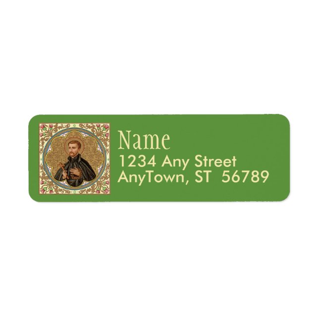 Etiqueta Rua. Peter Claver (BK 058) (Frente)