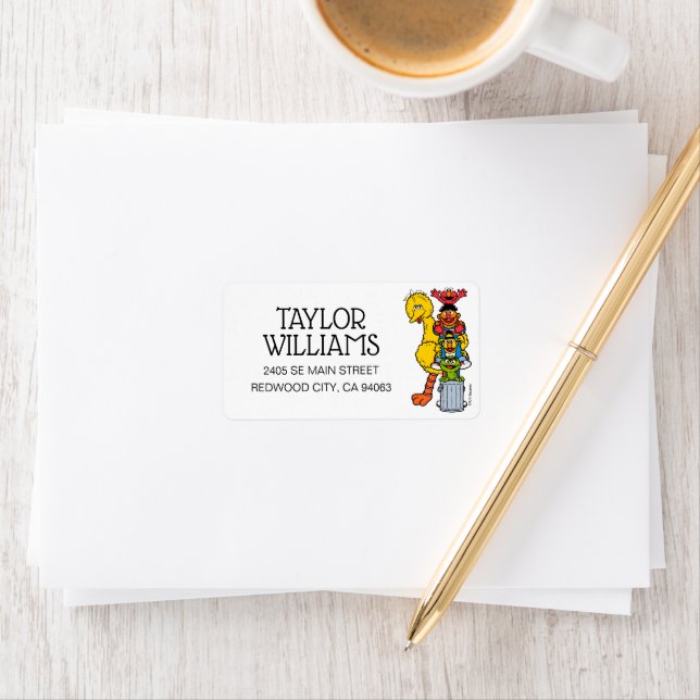 Etiqueta Rua Sésamo | Sésamo Street Pals Pose (Insitu)