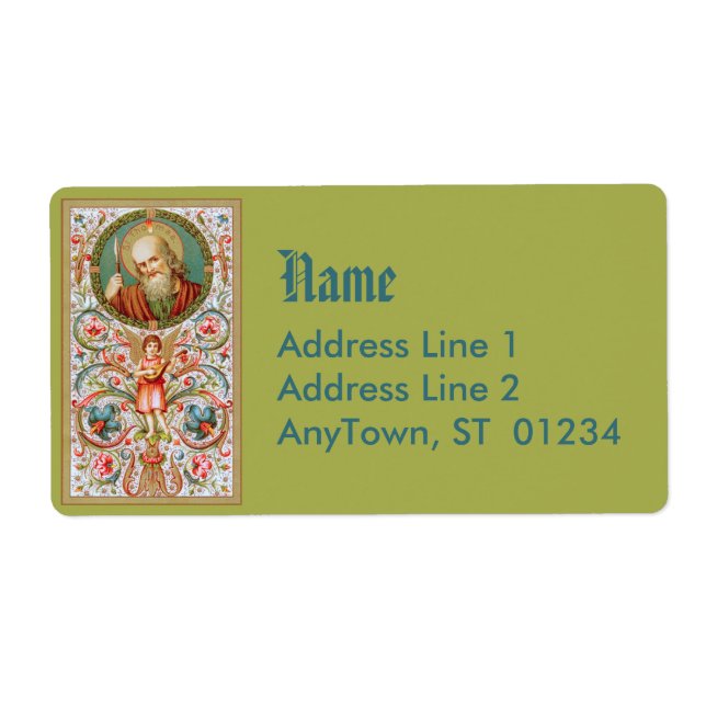 Etiqueta Rua. Thomas the Apostle (JMAS 12) (Frente)