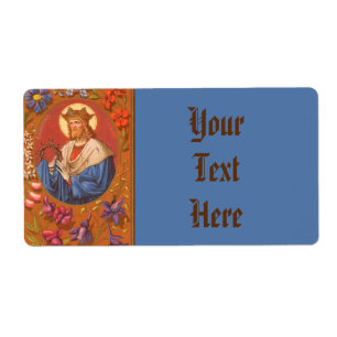 Etiqueta Ruas. Louis IX, Rei (PM 05) Rótulo FBMP alargado 