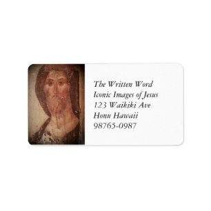 Etiqueta Rublev Jesus Cristo