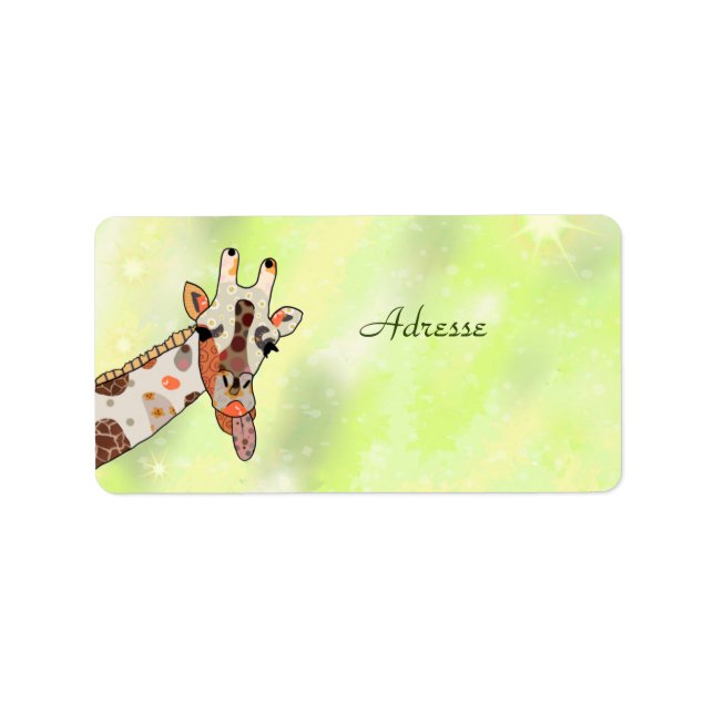 Etiqueta Rücksende-Aufkleber (Frente)