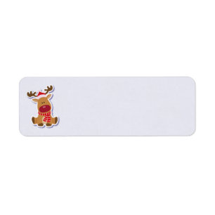 Etiqueta Rudolph Address Labels