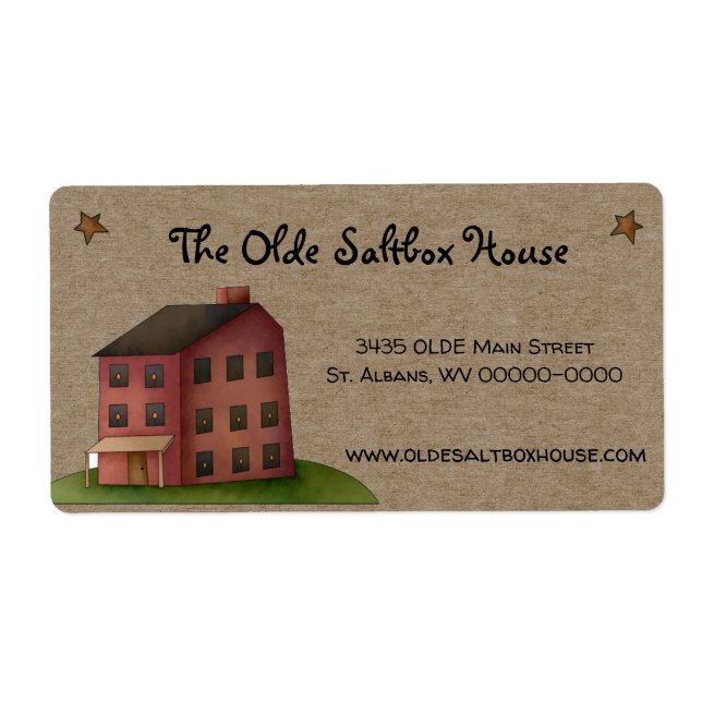 Etiqueta Rústico País Primitivo Salgado (Frente)