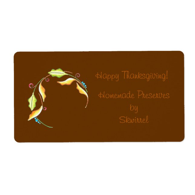 Etiqueta Sai ~ Jar Label (Frente)