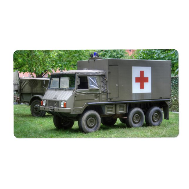 Etiqueta SAN Pinzgauer 712 (Frente)