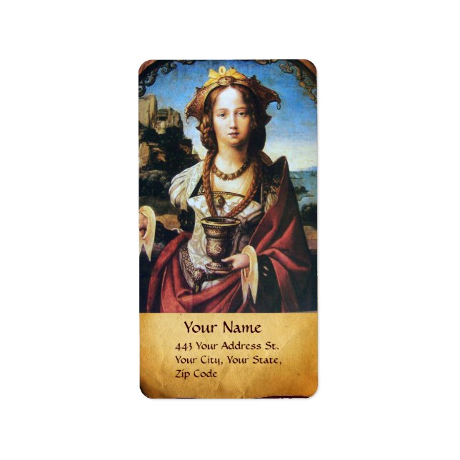 ETIQUETA SANTO MARIA MAGDALENE (Frente)
