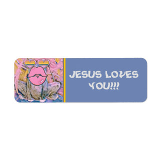 Etiqueta Sapo JEREMIAH - RÓTULO DO ENDEREÇO PERSONALIZÁVEL