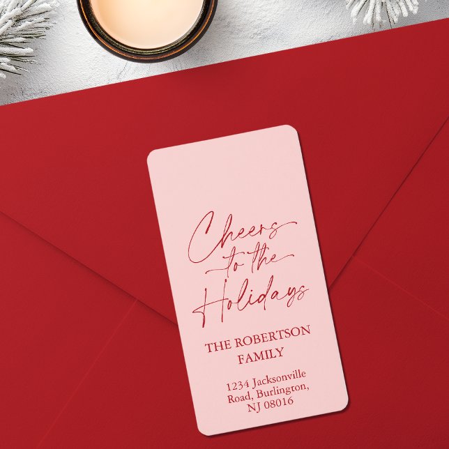 Etiqueta Saúde às Festas Festivas (Criador carregado)