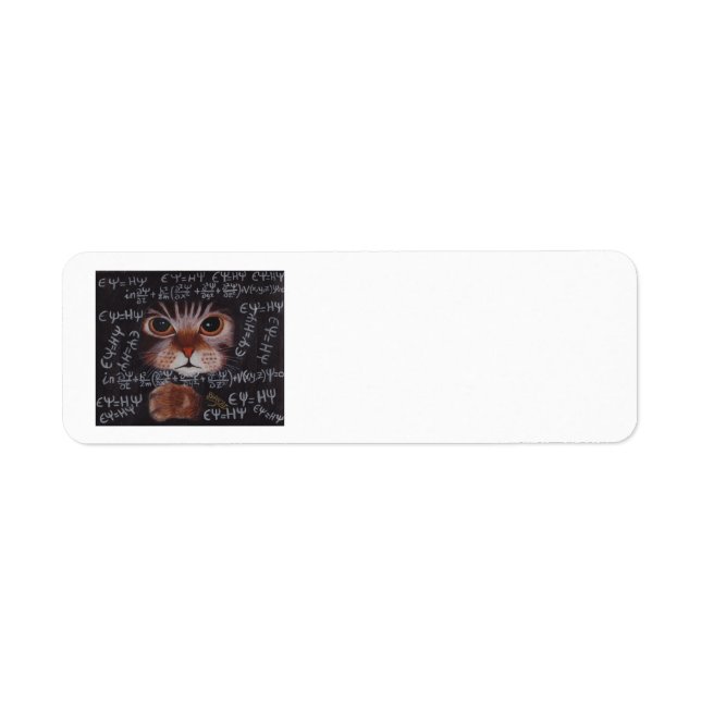 ETIQUETA SCHRÖDINGER CAT (Frente)